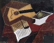 Juan Gris, Guitar and fruit dish